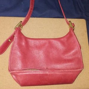 coach leather bag ex. cond.
